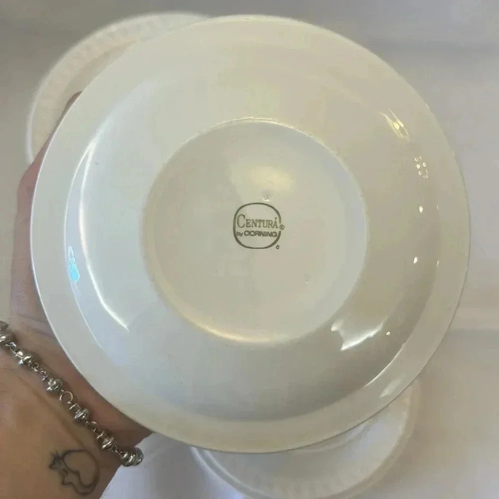 Corelle Cups Centura Plates by Corning Cup and Plate Set of 6 for 2 - Picture 6 of 6